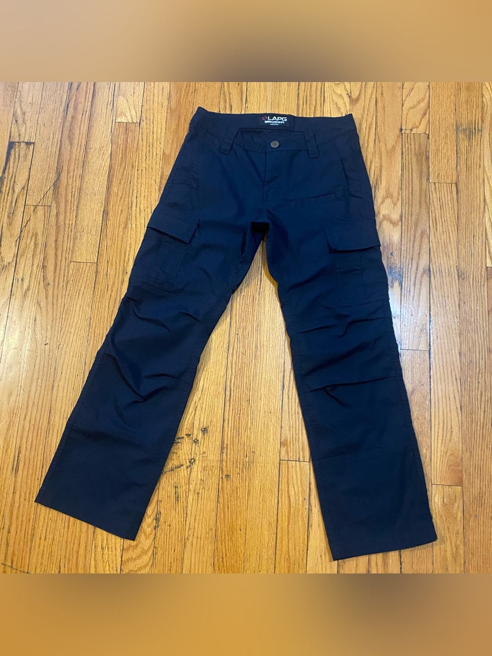 Navy cargo pants by LA Police Gear | Utility & Work